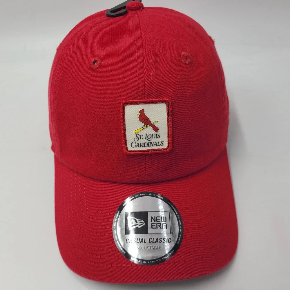 St Louis Cardinals Hat Strapback New Era Red MLB Baseball Men Casual Classic